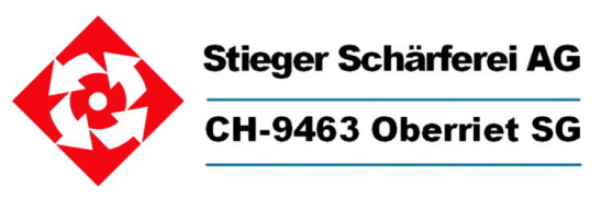 Logo Stieger Schärferei AG.