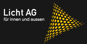 Logo Licht AG <br> für innen und aussen