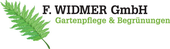 Logo F. Widmer GmbH Gartenpflege und Begrünungen