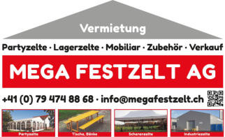 Logo MEGA Festzelt AG